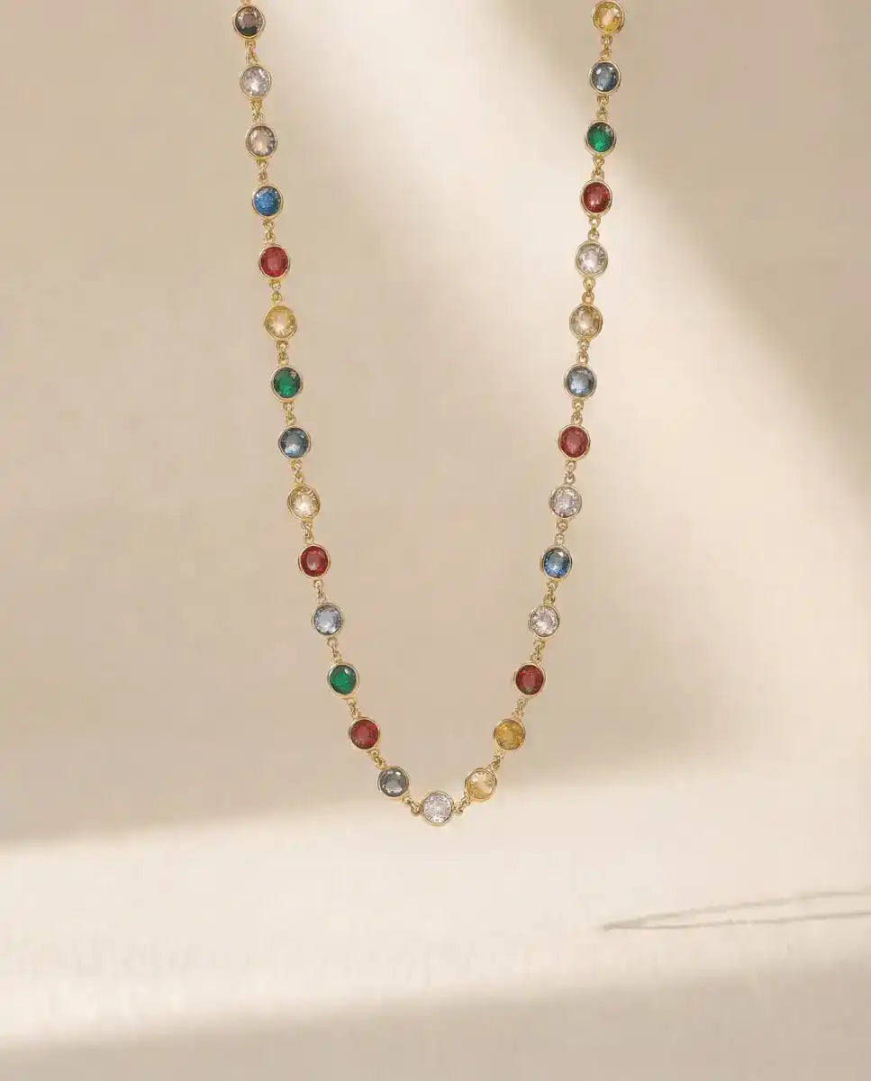 aphoriah Multicolor Rivière® Lagoon Necklace
