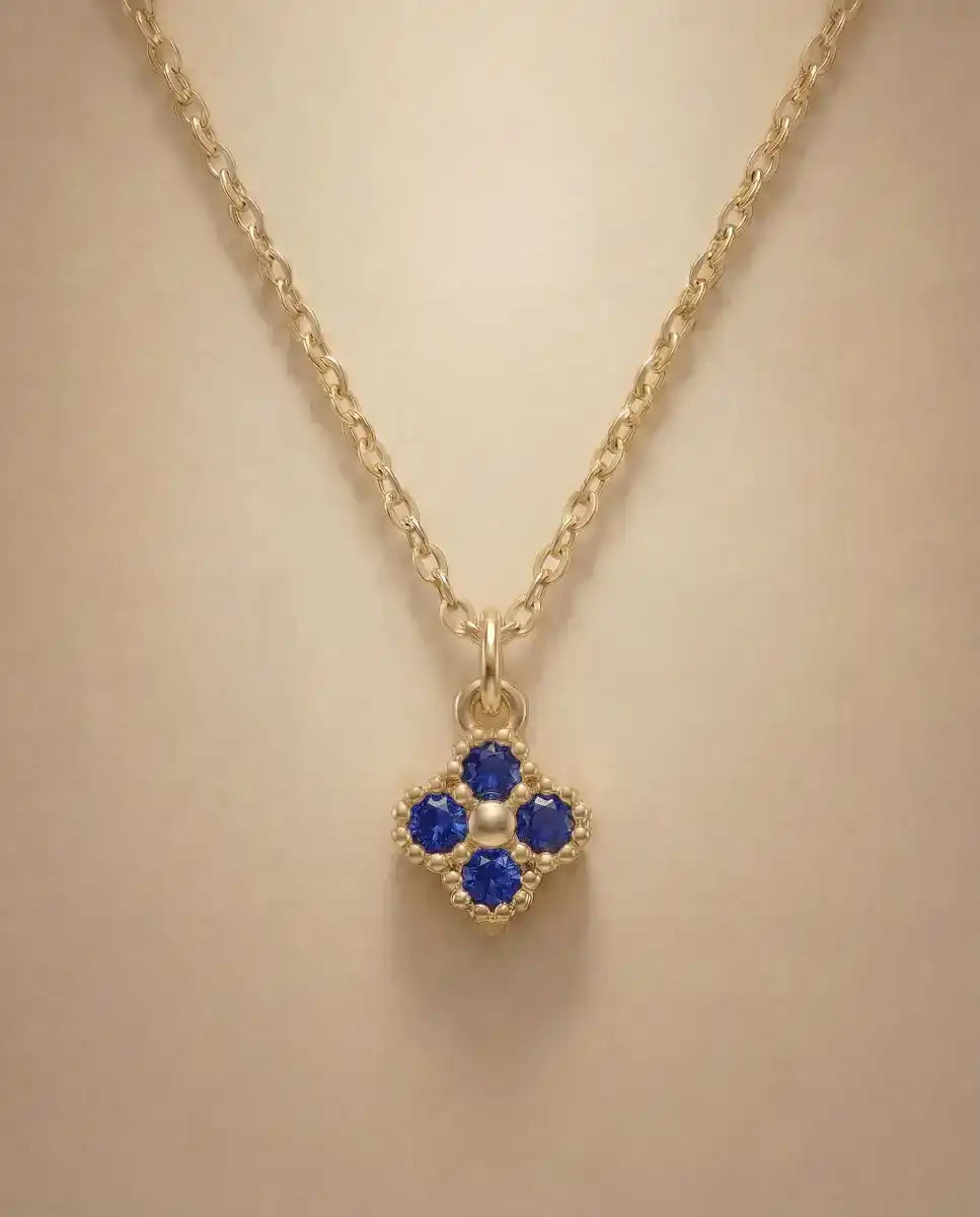 aphoriah GOLD Azure Rosette® Chain Necklace