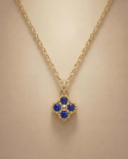 aphoriah GOLD Azure Rosette® Chain Necklace