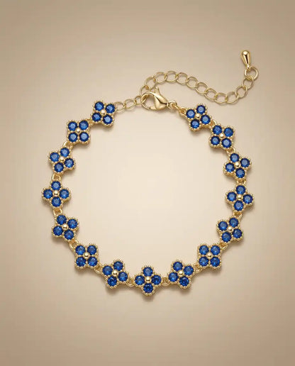 aphoriah GOLD Azure Rosette® Link Bracelet