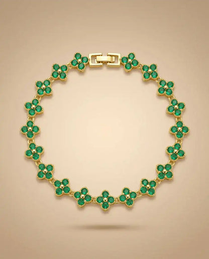 aphoriah GOLD Basil Rosette® Signature Bracelet