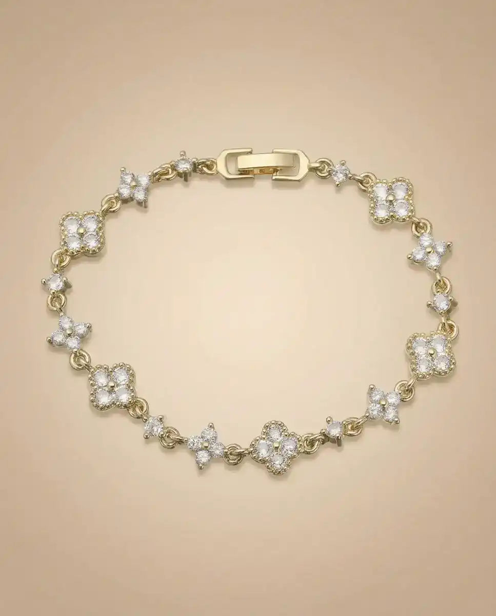 aphoriah GOLD Ivory Rosette® Petite Bracelet