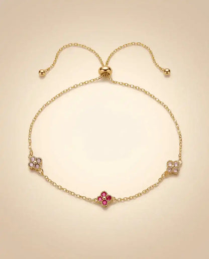 aphoriah GOLD Spectrum Rosette® Chain Bracelet