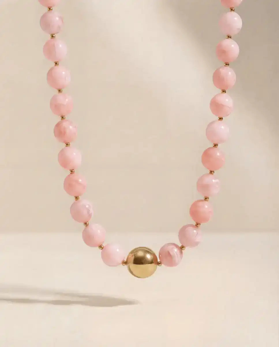 aphoriah Pink Rivière® Pearl Necklace