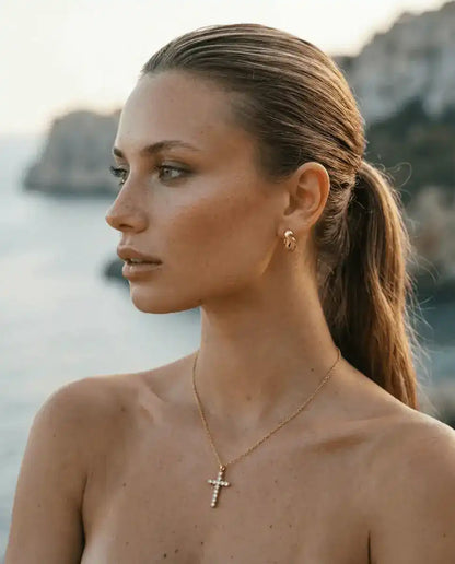 aphoriah Rivière® Light Cross Necklace