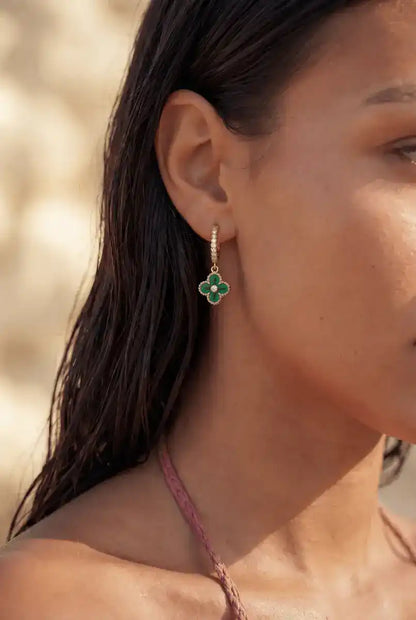 aphoriah Rosette® Chain Earrings