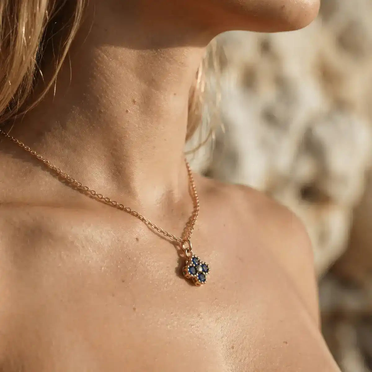 aphoriah Rosette® Chain Necklace