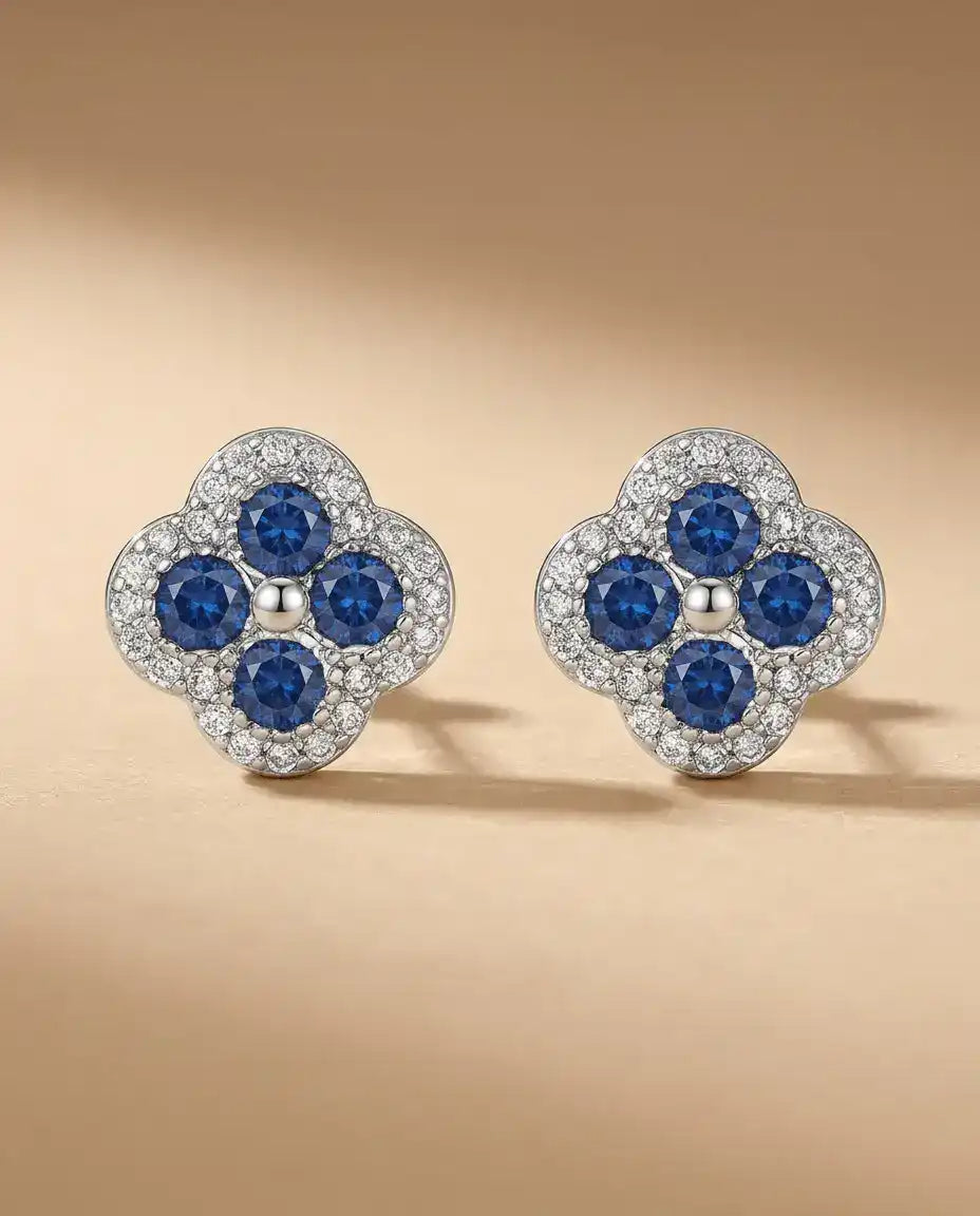aphoriah SILVER Azure Rosette® Signature Earrings