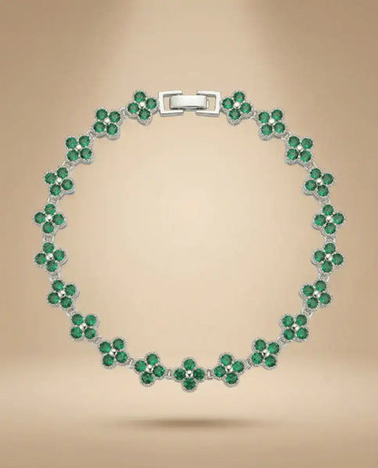 aphoriah SILVER Basil Rosette® Signature Bracelet