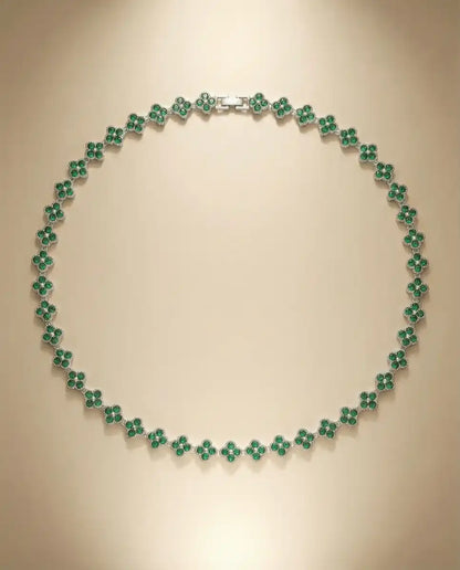 aphoriah SILVER Basil Rosette® Signature Necklace