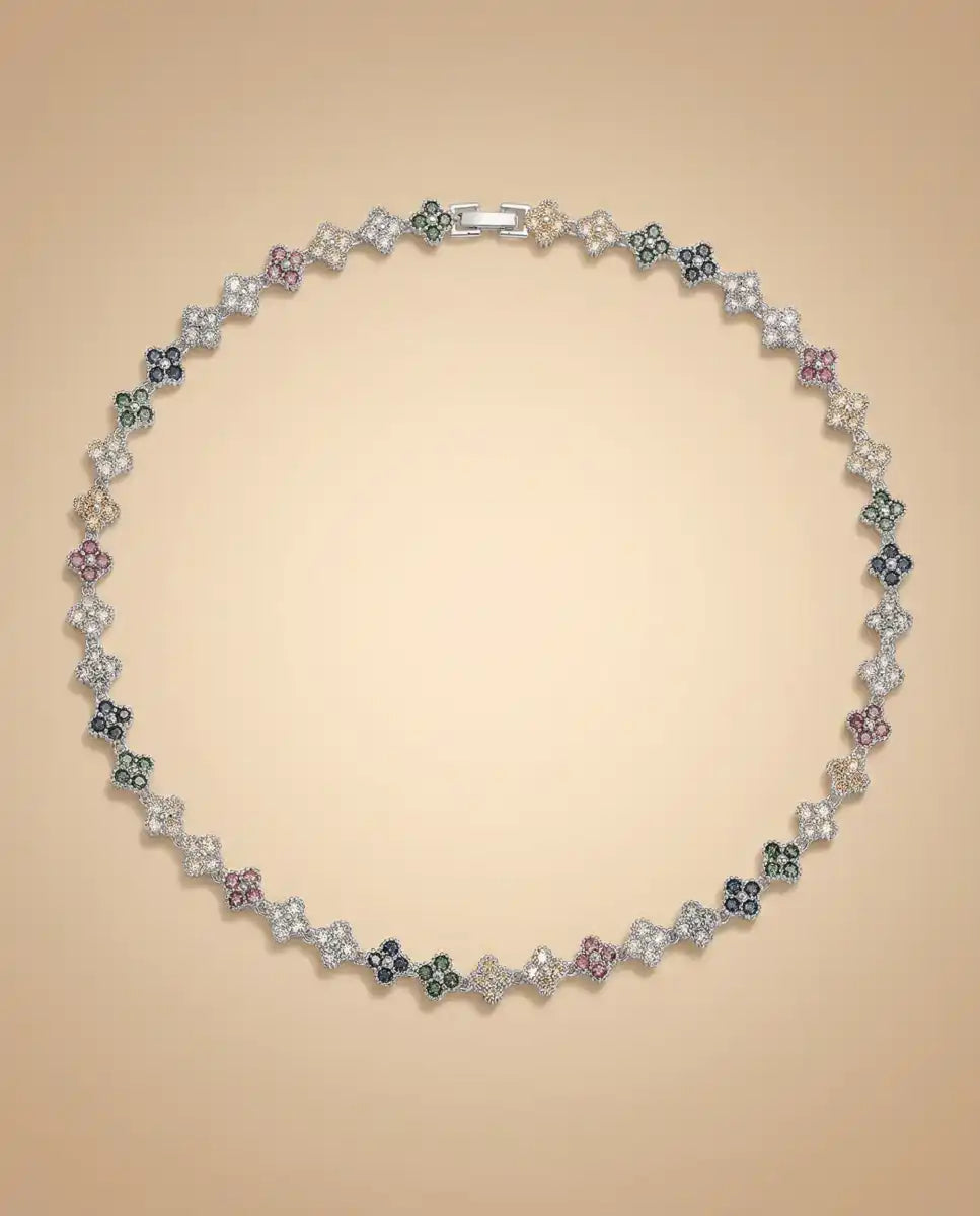 aphoriah SILVER Mosaic Rosette® Signature Necklace