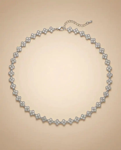 aphoriah SILVER Topaz Rosette® Link Necklace